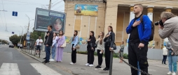 Вінничани вшановують пам'ять загиблих внаслідок російської агресії проти України