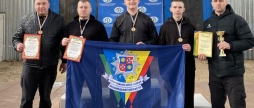 Вінницькі поліцейські взяли участь у змаганнях з гирьового спорту