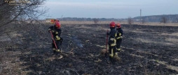 Вінницькі рятувальники тричі за день виїжджали на ліквідацію пожеж в екосистемах