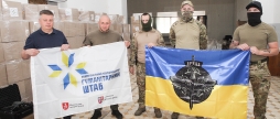 Вінницька громада передала «мавіки», тепловізори, сухі душі спецпідрозділу «Артан»