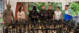 Вінницька громада передала спецпідрозділу ГУР МО «Артан» 300 FPV-дронів