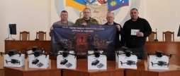 Вінницька облрада передала квадрокоптери бійцям Національної гвардії України