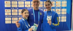 Вінницькі акробатки завоювали срібло на Всесвітніх іграх у Китаї