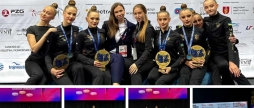 Вінницькі гімнастки здобули сім нагород на престижному міжнародному турнірі у Польщі