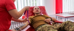 Вінницькі нацгвардійці стали донорами крові для поранених побратимів та цивільних