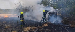 Вінницькі рятувальники ліквідували 43 пожежі 6 загорянь сталися на територіях приватних домоволодінь