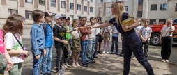 Вінницькі рятувальники провели тренінг для учнів ліцею №26