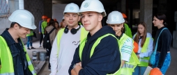 Вінницькі студенти побували на будівництві муніципальної багатоповерхівки