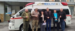 Вінницьку «швидку» передали військовим медикам на Куп'янський напрямок