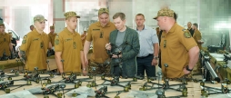 Вінницьким нацгвадійцям передали 100 FPV-дронів, бодікамери, РПГ та трактор для господарських потреб частини