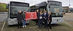 Вінниця отримала від Карлсруе сучасні автобуси та медичну допомогу