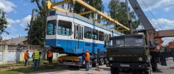 Вінниця отримала зі Швейцарії черговий трамвай Tram-2000 