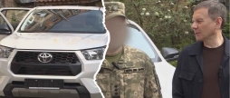 Вінниця підсилює фронт 18-й армійський корпус отримав бойовий пікап