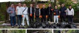 Вінниця стає чистішою молодь та комунальники провели масштабну толоку на березі річки