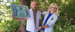Власник найдовшої в Україні бороди мешкає на Вінниччині