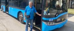 Водій вінницького тролейбуса понад 40 років віддав улюбленій справі