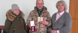 Воїн з Гайсинської громади отримав медаль «За військову службу»
