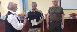 Воїн з Теплика отримав «Золотий хрест» від Головнокомандувача