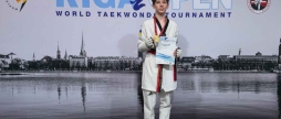 Вихованець Вінницької спортшколи здобув перемогу на турнірі з тхеквондо у Латвії