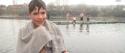 Як вінничани святкували Водохреще на Вишенському озері
