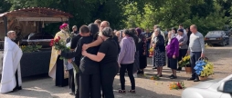 Ямпільська громада прощалась з 45-річним воїном-захисником