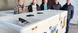 Ямпільські комунальники отримали з Тайваню новий потужний генератор
