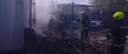 Загорівся будинок - під час пожежі у Липовецькій громаді постраждав дідусь