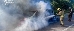 Загорілися два автомобілі подробиці пожеж на Вінниччині за добу