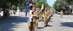 Козятин прощається з полеглим Героєм-захисником