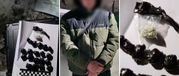 Затримали наркозакладчика, який розповсюджував канабіс на території Вінниці