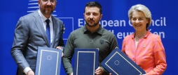 Зеленський підписав безпекову угоду з Європейським союзом