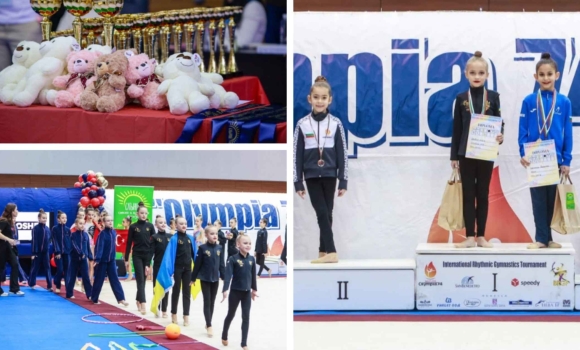 «Olimpia 74 Cup» юні вінничанки гідно виступили на міжнародному турнірі з гімнастики 