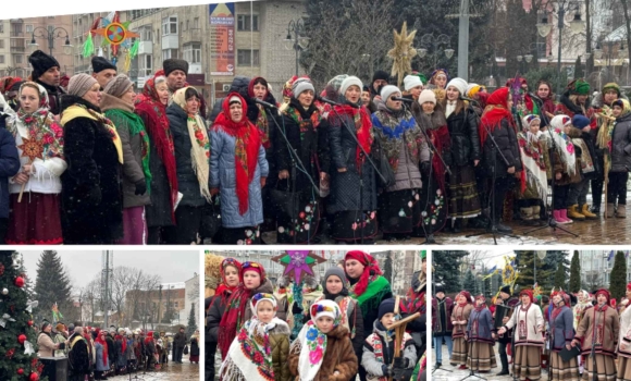 «Подільська коляда» різдвяний настрій зібрав вінничан і гостей міста на майдані Незалежності