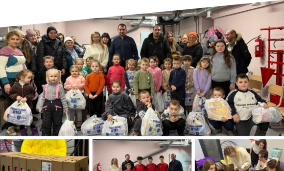 «Від дитини до дитини» малеча Балаклії отримала подарунки з Вінниці