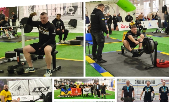 «Вінницькі титани» стали призерами всеукраїнських змагань «Сильні України»