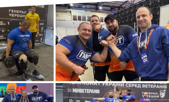 «Вінницькі Титани» здобули нагороди на спортивних змаганнях серед ветеранів Гарт-2025 «Вінницькі Титани» здобули нагороди на спортивних змаганнях серед ветеранів Гарт-2025