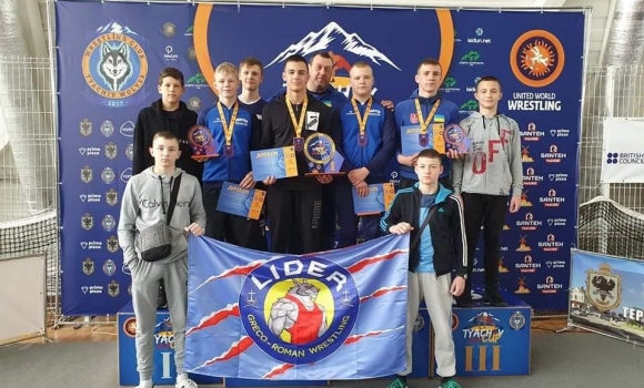 Вінничани вибороли чотири медалі на міжнародному турнірі з греко-римської боротьби