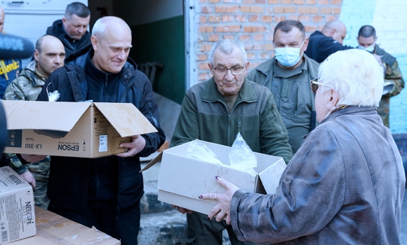 З Вінниці на Донбас вирушила благодійна допомога для воїнів, які захищають Україну