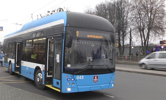 У Вінниці на лінію виходить ще один тролейбус VinLine з автономним ходом