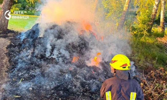 12 пожеж за добу ДСНС попередила вінничан про небезпеку в спеку