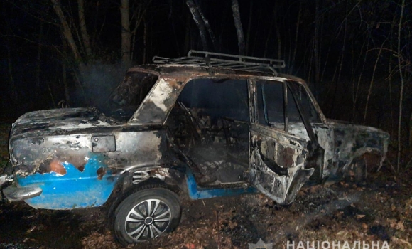 Викрав та спалив: в Тиврівському районі затримали  викрадача  автівки