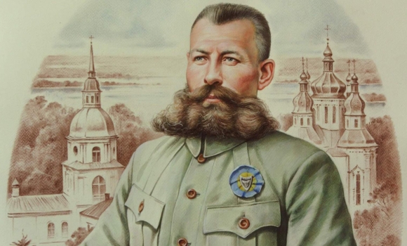 Вінницьким воякам подарували портрет генерала, на честь якого бригада й отримала своє найменування