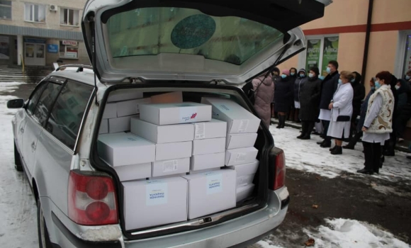 До Вінницької районної лікарні надійшли перші  70 "пакунків пацієнта"