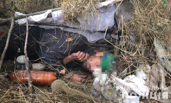 Лежав під опалим листям: на Вінниччині знайшли чоловіка, який 18 днів жив у саморобній землянці