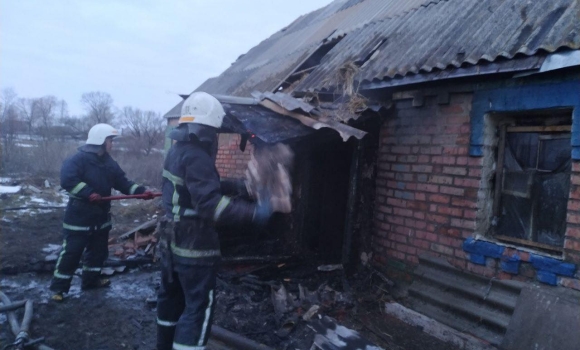 В Козятинському районі під час пожежі загинув чоловік