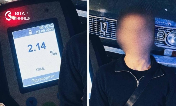 18-річний водій без посвідчення виїхав вночі на вулиці Вінниці у стані сп'яніння 18-річний водій без посвідчення виїхав вночі на вулиці Вінниці у стані сп'яніння