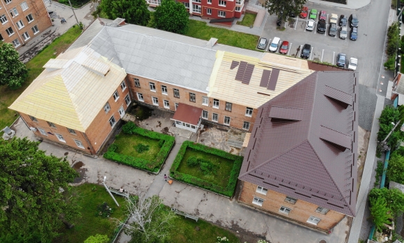 У Вінниці оновлюють будівлю поліклініки міської лікарні №3