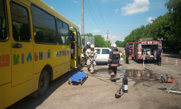 В Бершаді рятувальники, медики та поліція провели спільні навчання 
