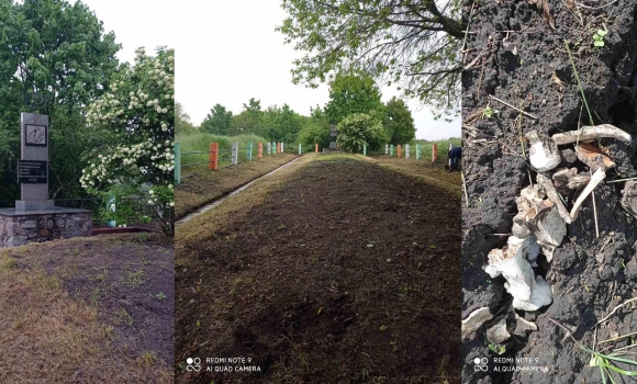 На Вінниччині невідомі розкопали меморіал жертвам Голокосту