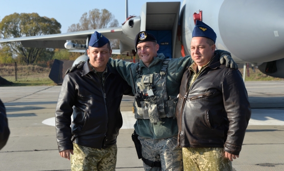 Представники Повітряних Сил у Вінниці обговорювали співробітництво з США
